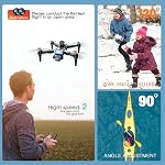 Modèle S166MAX 4,3 pouces HD Drone de télécommande d'écran avec double caméra pliable Portable Quadcopter 150m Portée, 1080P Vidéo, Évitement d'obstacle intelligent