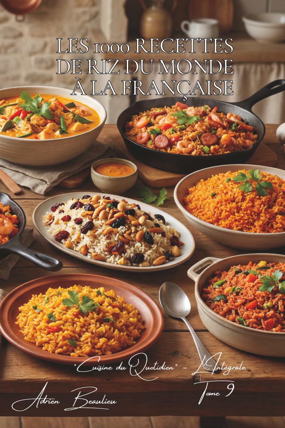 Les 1000 Recettes de Riz du Monde à la Française: Paella, Biryani & Riz Créole — un tour du monde en cuisine française (Une Encyclopédie Culinaire — ... Cuisine Française du Quotidien — L'Intégrale)