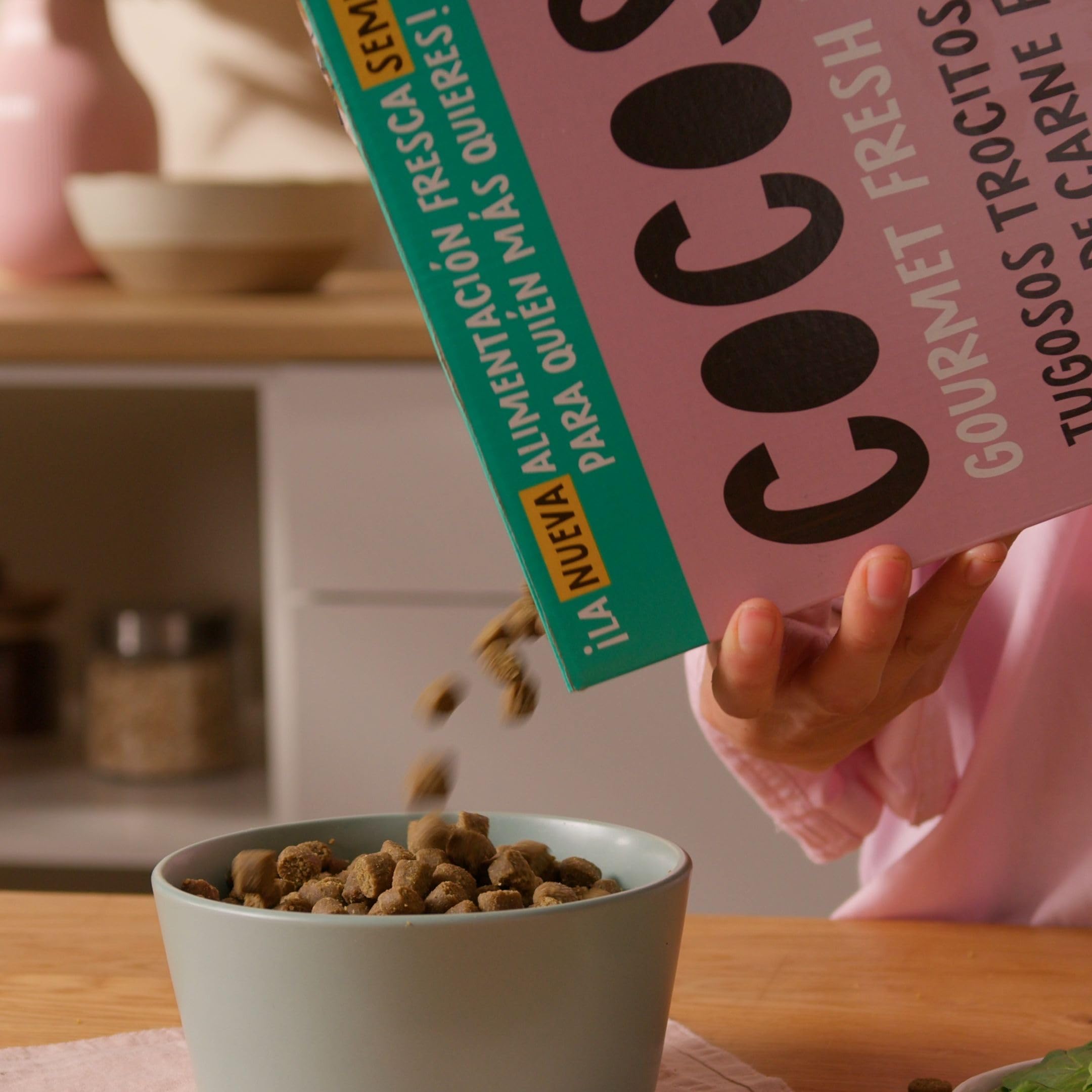 CoCosi Alimento Semihúmedo para Perros Nutrición Completa Deliciosa Alta Palatabilidad (3KG, Sabor Cerdo)
