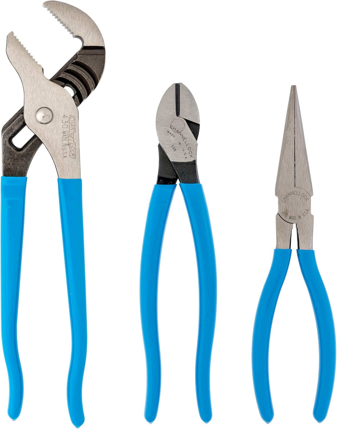 Channellock GB-3 Set de Alicates Azul - 3 Piezas