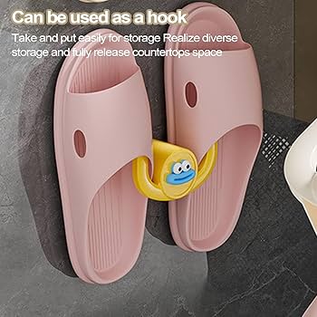 タケ出品 Amazon｜バスルームスリッパハンガー - 壁に取り付けられた
