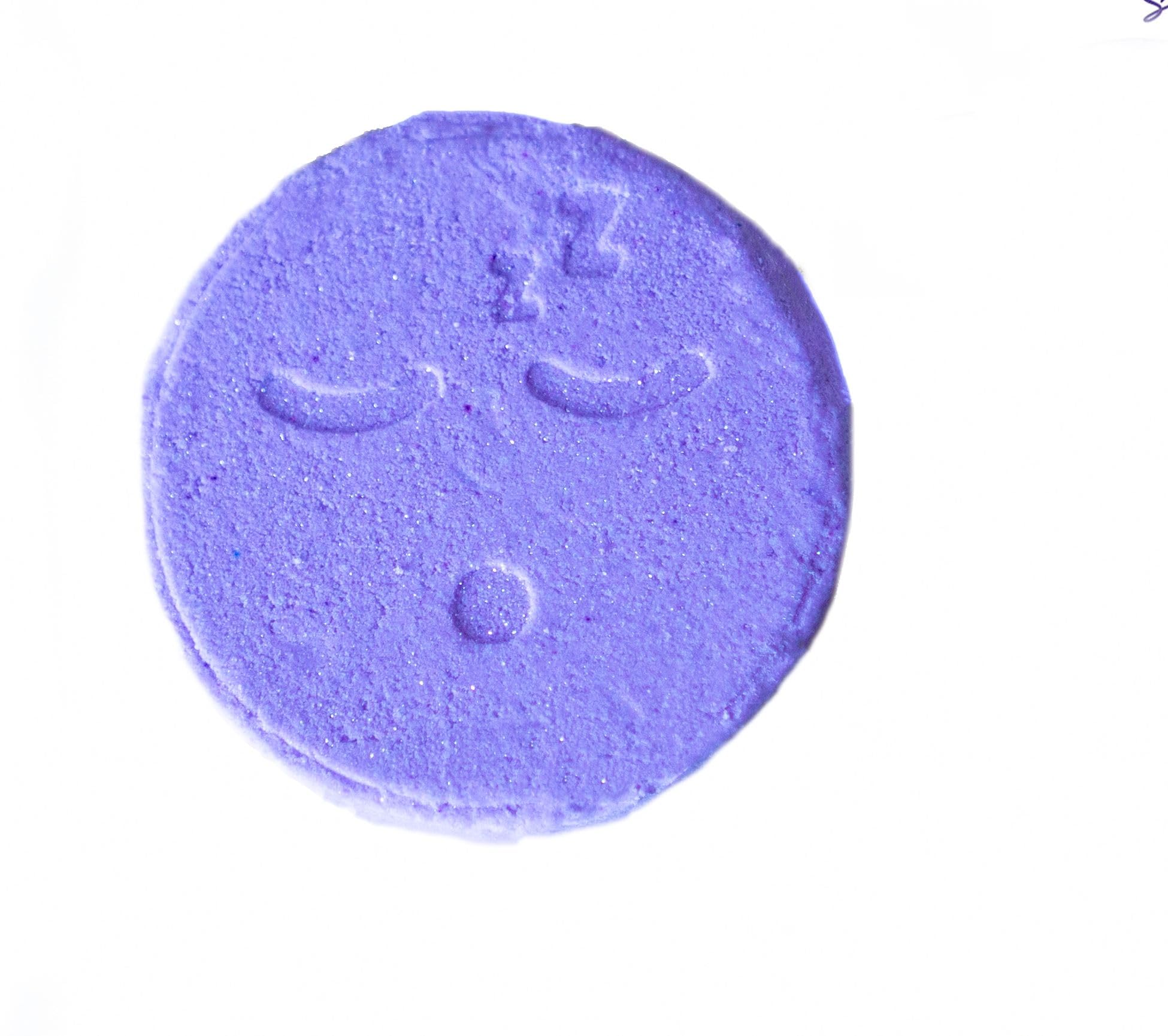 Aquaemoticonsllc Sleepy Time Lavender Bath Bomb