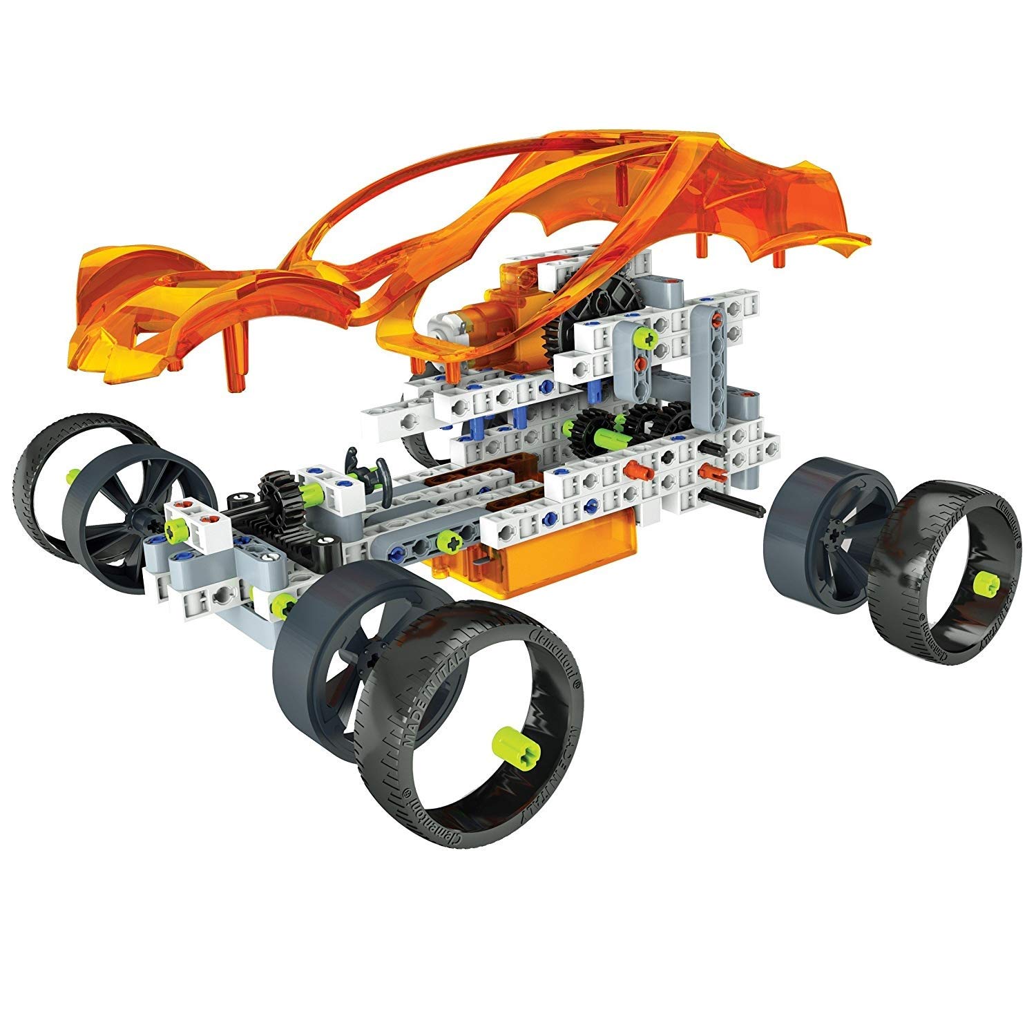Clementoni 66665 Vehículo juguete y kit de ciencia para niños - Juguetes y kits de ciencia para niños (Ingeniería, Vehículo, 8 año(s), Niño/niña, Italia, 451 mm) , color/modelo surtido