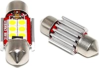 Vista 7 de PHINLION Bombillas LED DE3175, súper brillantes de 500 lúmenes, 31 mm Festoon DE3021 DE3022 3175 para luces interiores de techo, mapa, maletero