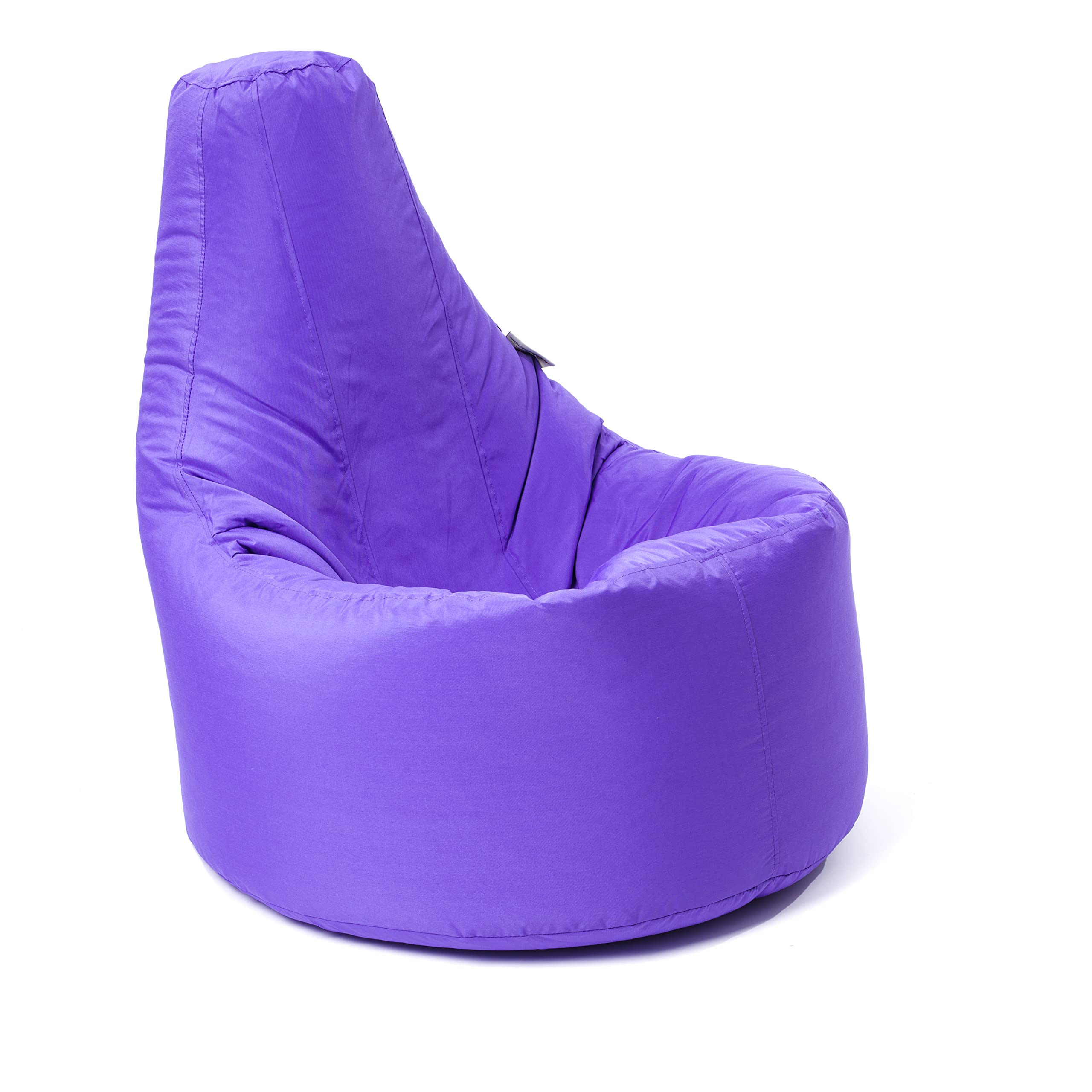 MaxiBean Bean Bag Chair Gaming indoor Outdoor Weather Resistant - Perfect for Home, Garden, Living Room Lounge - Adult, teenager Big Recliner BeanBag Chairs with Filling Beans Included - Purple