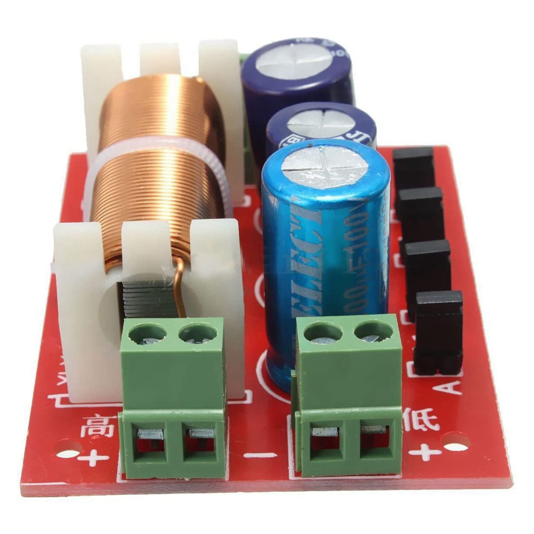 4X 400W Altoparlante Crossover 2 Vie Alto-Basso 4-16 Ohm Divisore di Frequenza per Altoparlante