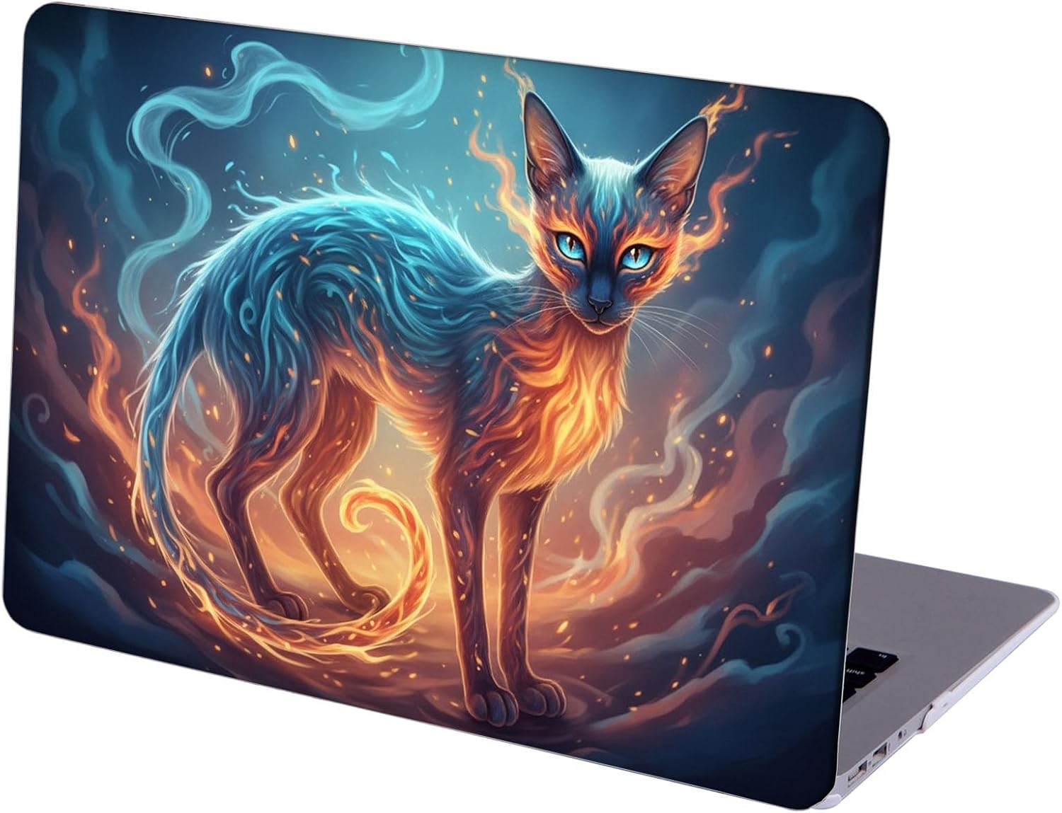 Compatible with MacBook Neo 13-inch, Hard Shell Case with Keyboard Cover and Screen Protector (A3404 A18 Pro chip, 2026 Release) - Siamese MC22077