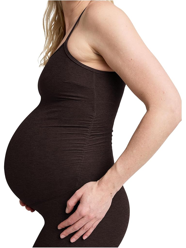 Brown Beyond Yoga Spacedye Uplevel Maternity Jumpsuit