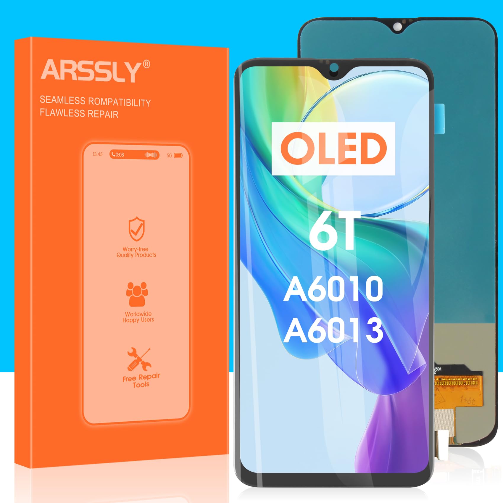 OnePlus 6T Screen Replacement - OLED Display With Fingerprint Function