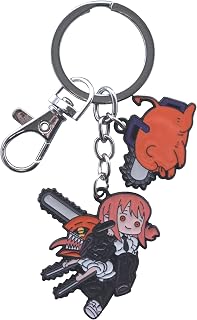 Anime Character Denji keyring Pochita keyring Makima keyring