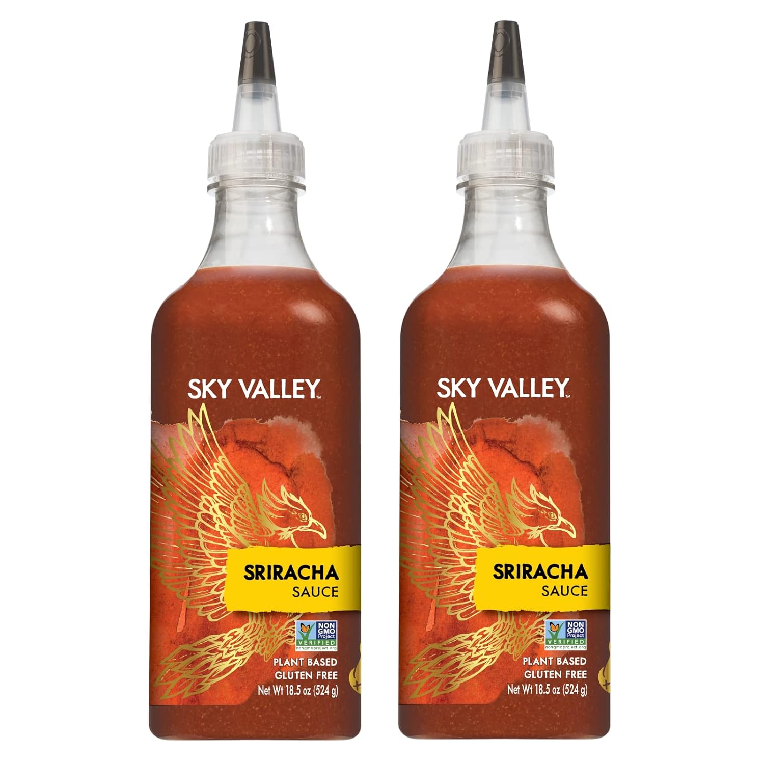 Sky Valley Sriracha Sauce Hot Sauce, Made with Red