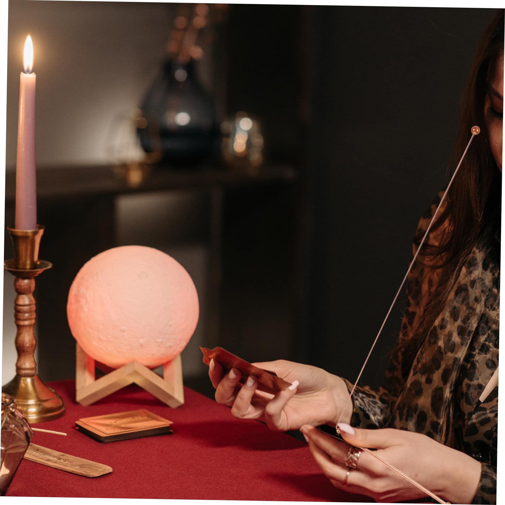 HOMOCONO Water Divination: 2pcs Brass Dowsing Rods Dousing Rods for Treasure Hunting Spiritual Dowsing Tools