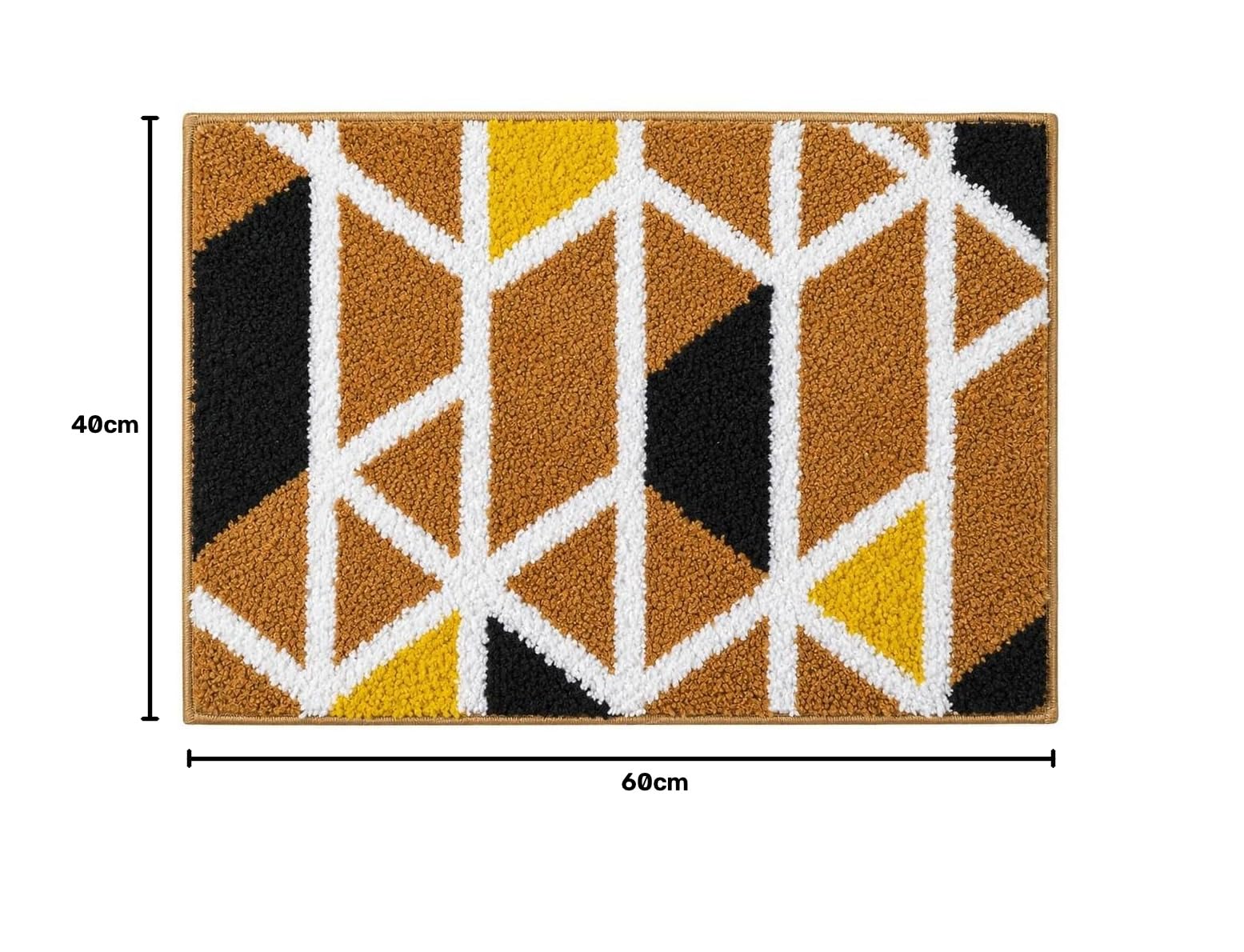 Roseate Mosaic Bath Runner - Super Soft Microfiber -2 Roseate Mosaic Bath Runner - Super Soft Microfiber -2