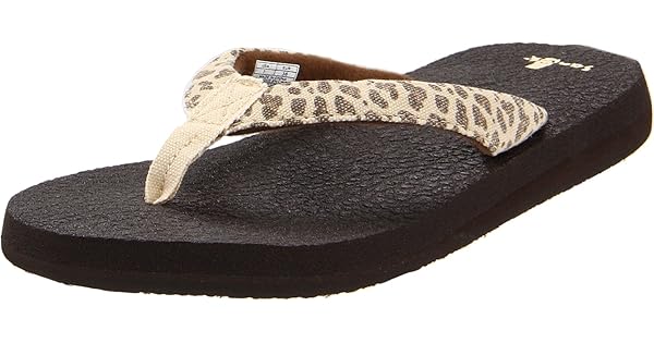 sanuk wildlife flip flops