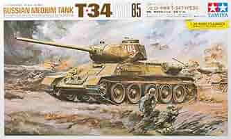 TAMIYA 1/35 ロシア中戦車 T-34-85 タミヤ 1/35RCタンクシリーズ T-34-85 中戦車(4chユニット付