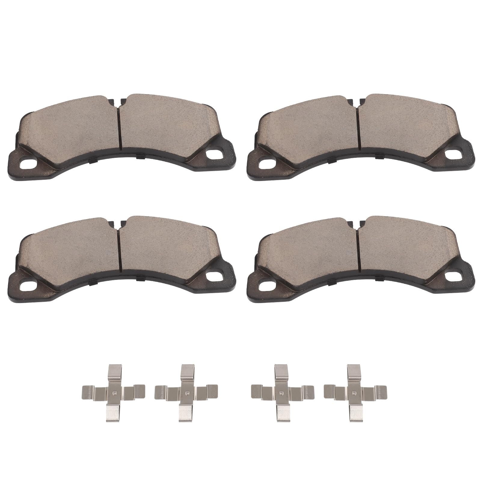 SCITOO D1349-8459 Disc Brake Pads Sets Front Ceramic Brake Pads w/Hardware