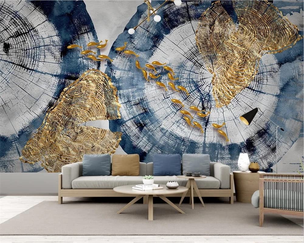 Custom Size Wall Murals，Nordic Minimalist Abstract Ink Art，Removable Peel and Stick Self-Adhesive Wall Murals Large Photo Wallpaper