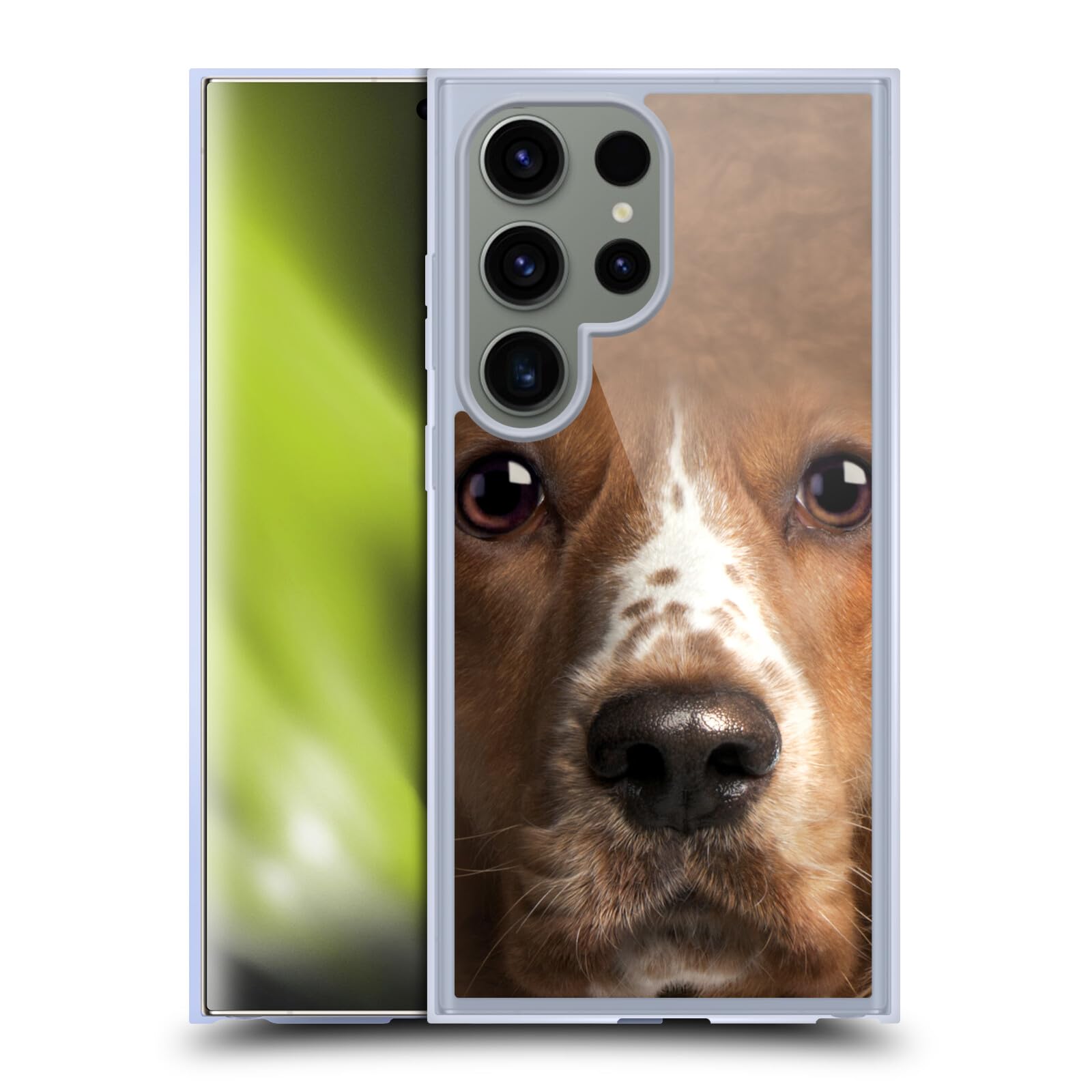 Coque Samsung S24 Ultra Cocker Spaniel Head Case compatible MagSafe pour protection quotidienne