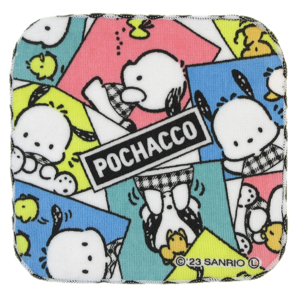 Amazon.co.jp: サロンジェ ポチャッコ ミニタオル3P 884419 SANRIO