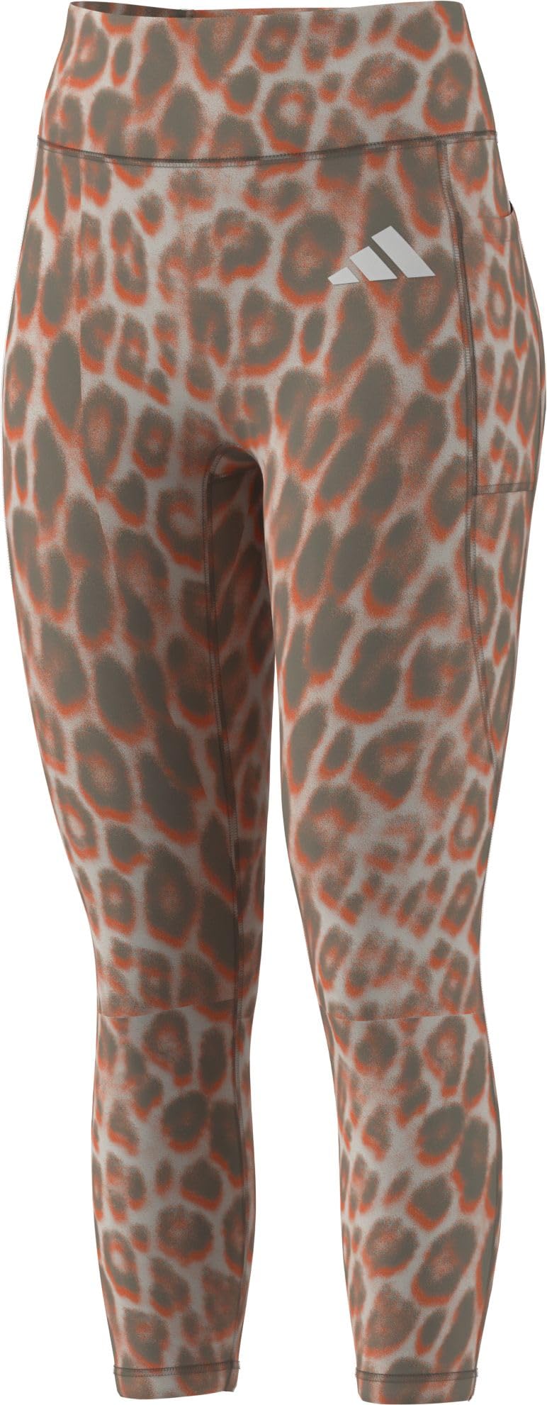 adidas Optime Essentials Workout Leopard 7/8 Leggings - Rajstopy Kobiety