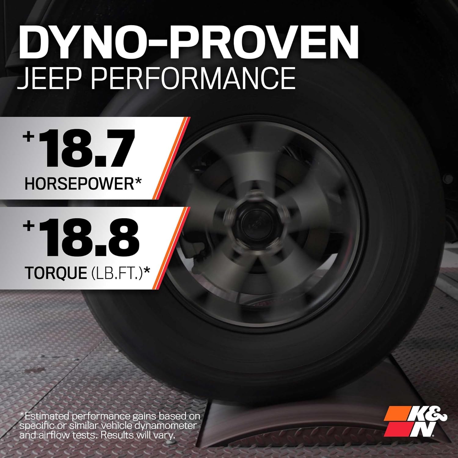 K&N Cold Air Intake System: High-Flow Air-Filter, Increase Performance & Horsepower: Compatible with 2022-2023 JEEP Grand Cherokee; 2022-2023 JEEP Grand Cherokee L, 63-1593