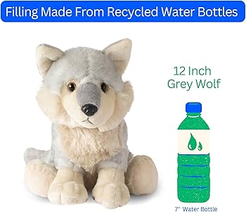 Amazon.com: The Petting Zoo Wolf Stuffed Animal, Gifts for Kids Amazon.com: The Petting Zoo Wolf Stuffed Animal, Gifts for Kids