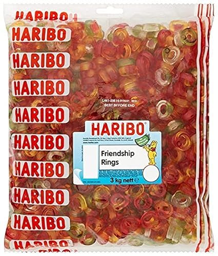 Haribo Friendship Rings 3kg Bulk Bag