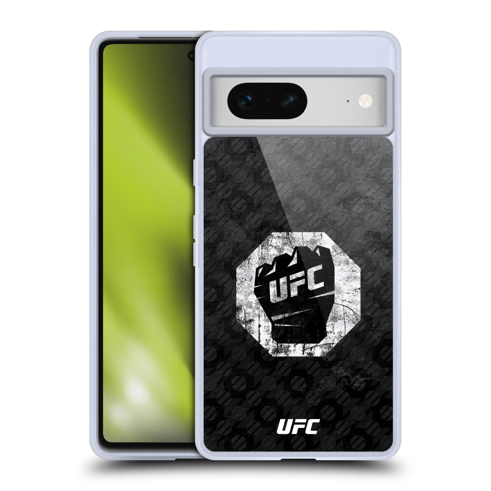 Head Case Designs Officially Licensed UFC Glove Icon Logo Soft Gel Case Compatible with Google Pixel 7