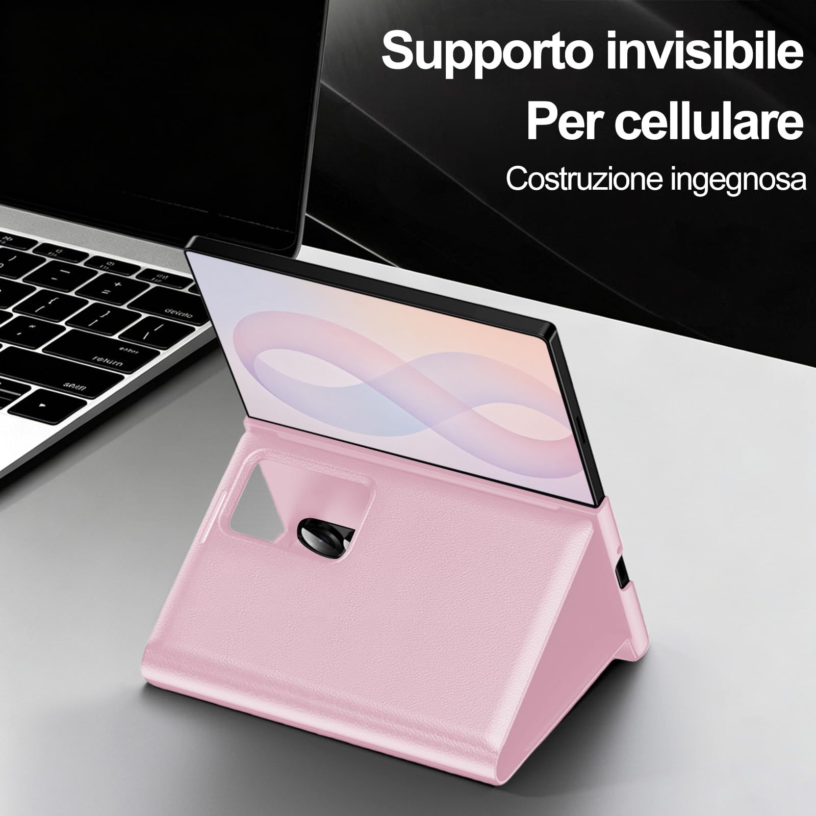 Funda para Samsung Galaxy Z Fold 8 a Libro Smart View Ventana Funda