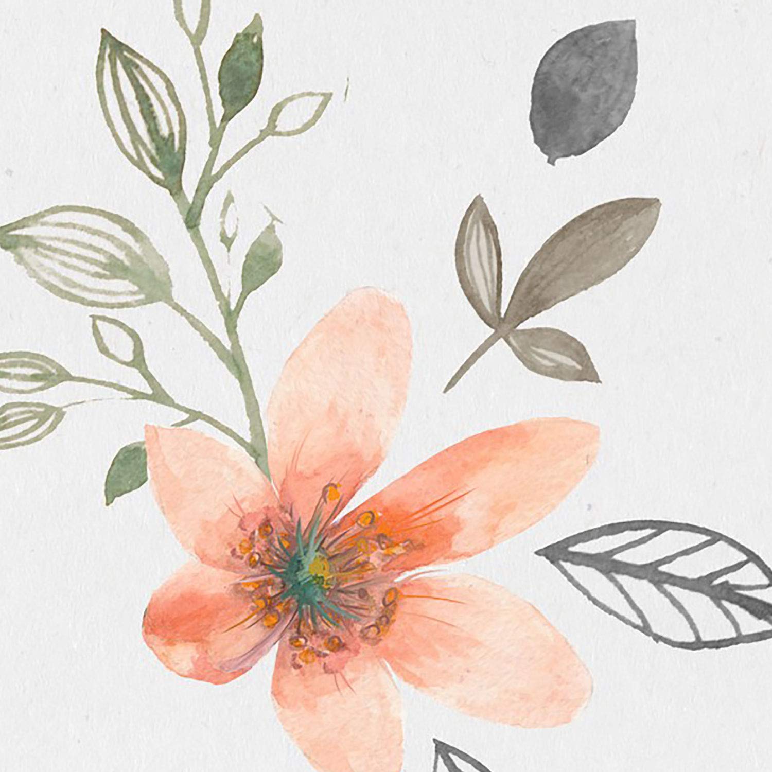 Nacnic Posters Di Fiori Di Campagna Manifesti Naturali E Botaniche A Colori Con Temi Floreali Su Fondo Bianco Puro A4 A3 Cornici In Legno 87695478