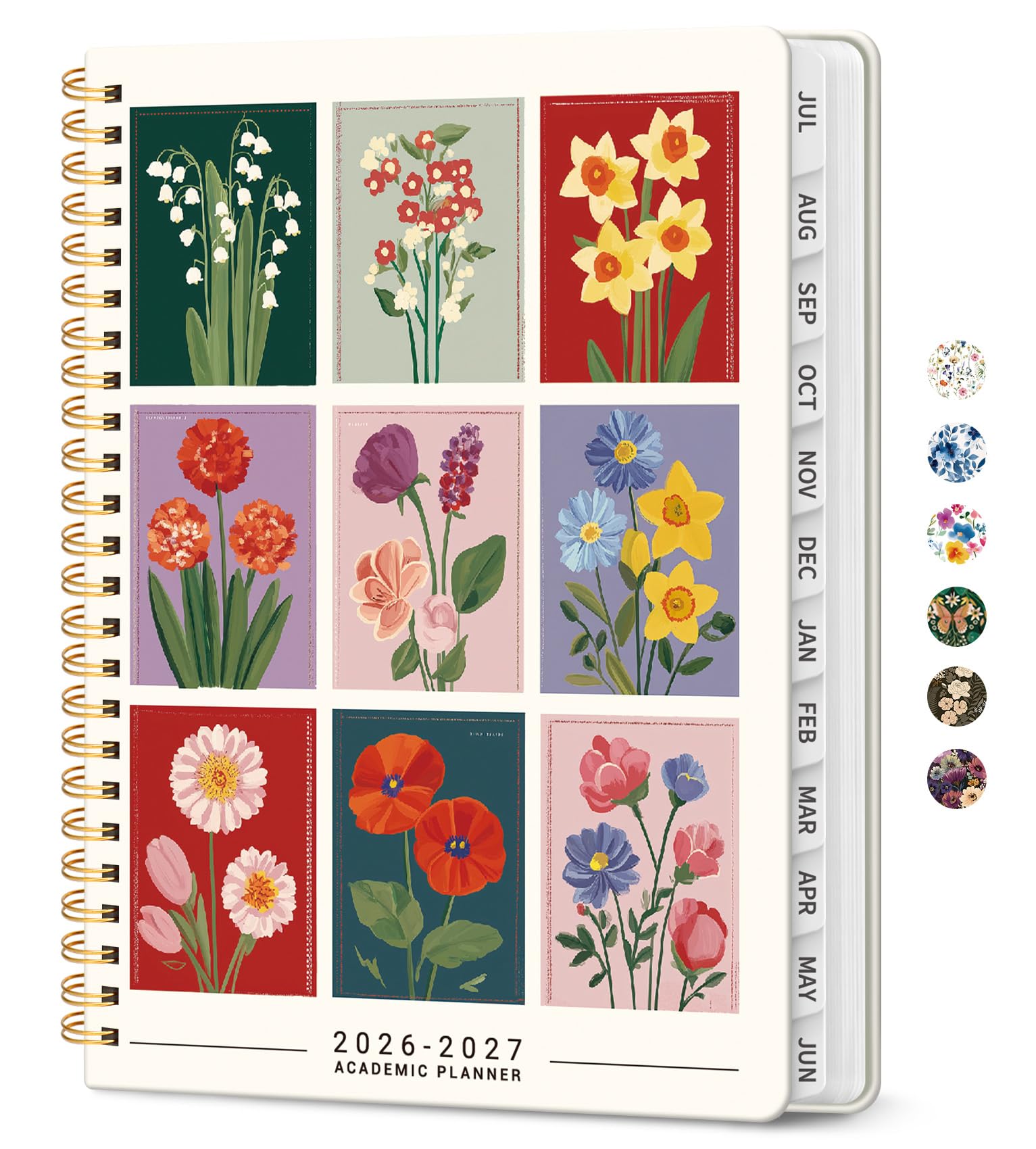 Taja Academic Planner 2026-2027 (6.3"x8.5") | Stay Organized Effortlessly - main product image