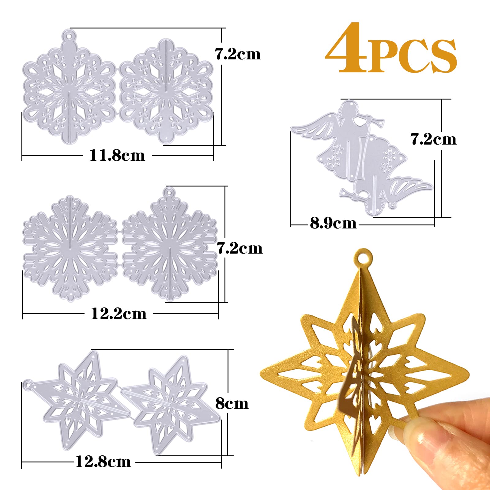 Pferd Metall Stanzformen Schablone DIY Scrapbooking Produktbild-Vorschau 11