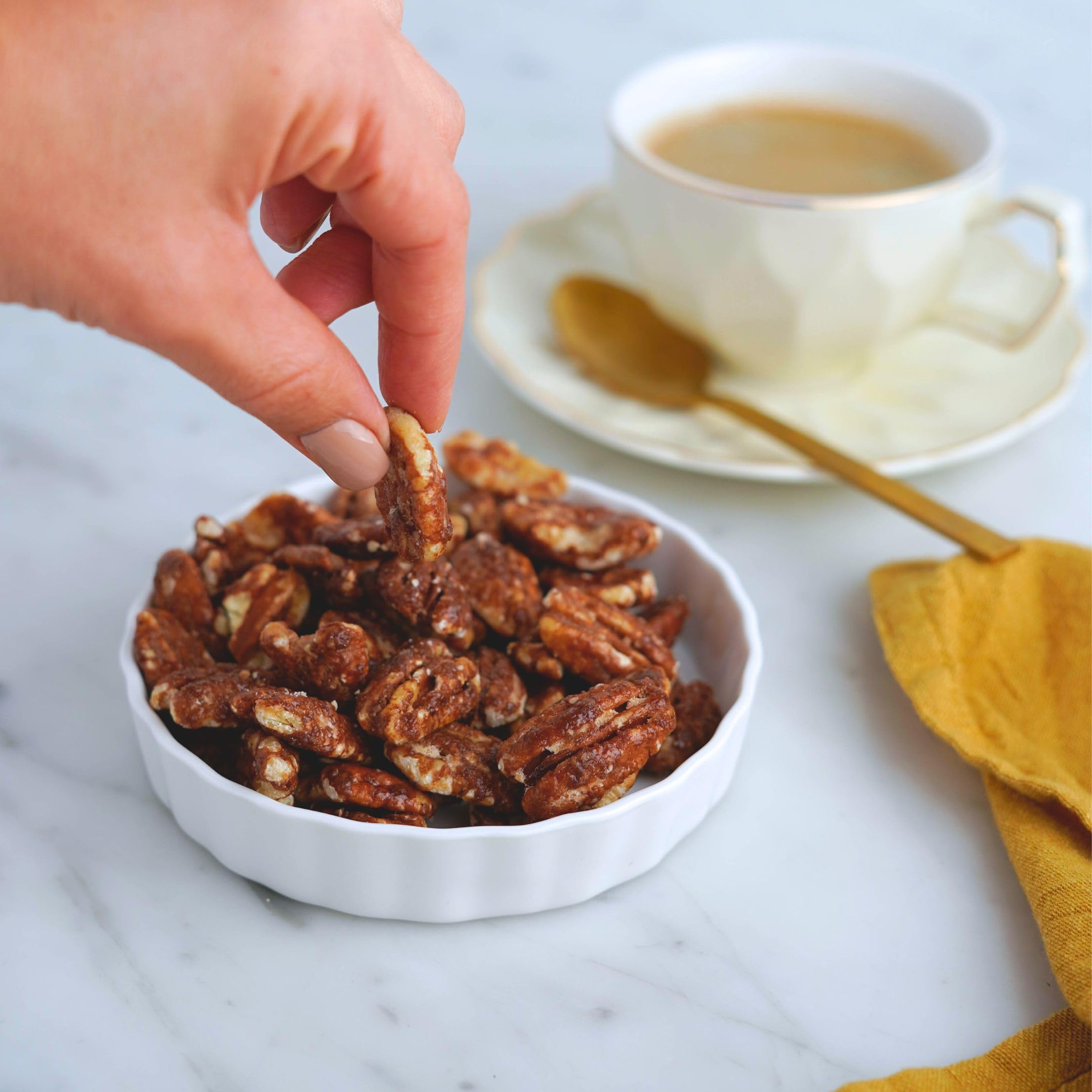 Makadamia - Noci Pecan Pralinate al Miele 400g