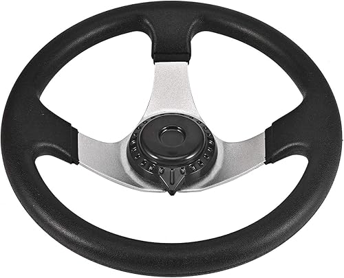 Miniatura 3 de Volante, volante de 11.811 in con tapa para Taotao Go-Kart y Dune Buggy Carrito de Carrito Accesorio