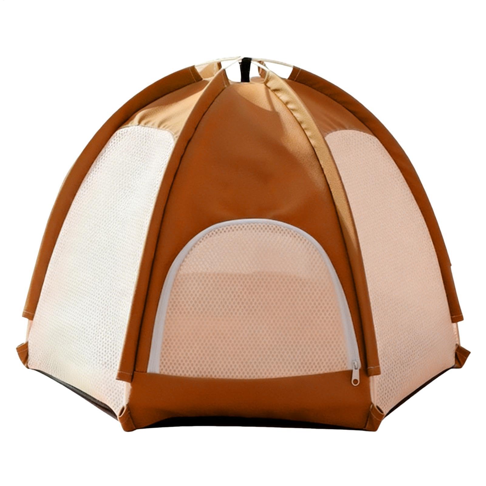 Tenda Per Gatti Grotta Pieghevole E Traspirante In Rete | Tenda Da Gatto Da Interni Con La Porta Cernierata Per l'in abitazione, soggiorno, appartamento, dormitorio, patio, balcone e