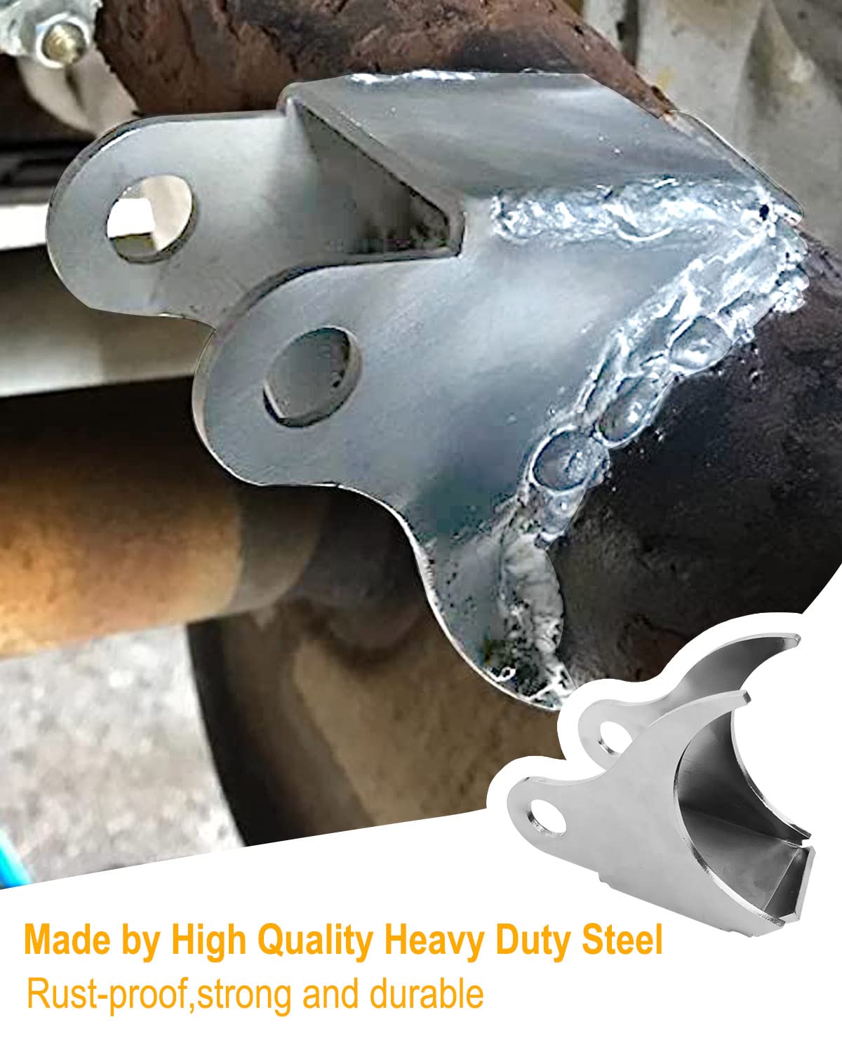 Snapklik.com : Rear Shock Mount Factory Bent Fits For GMC Sierra Chevy ...