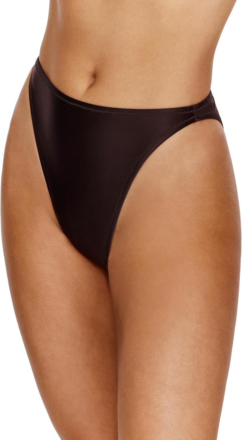 Gottex Flirtt High Waist High Leg Bikini Bottom - Front & Back Lining, Light Bottom Coverage, Tops Sold Separately