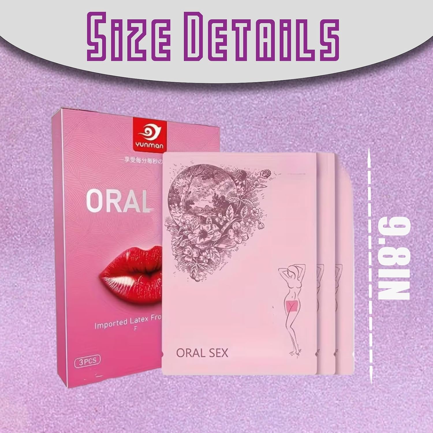 Oral Sex Ultra Thin Oral Membrane Toys Sex Licking Wipes