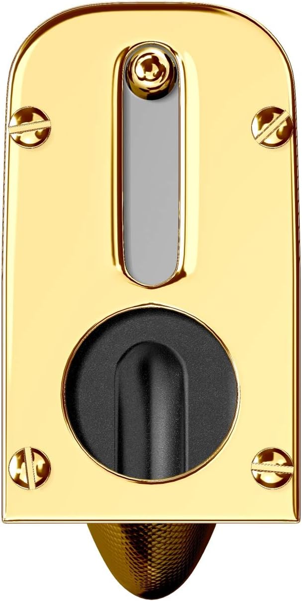 El Casco Black and 23kt Gold Plated Cigar Cutter M-765LN