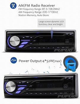 Amazon.co.jp: 1din 12V 車用dvd cdステレオプレーヤー サポートFM/MP3