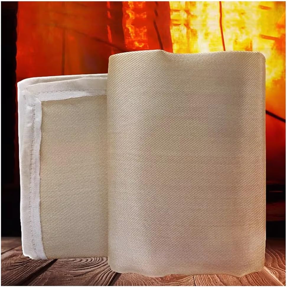 Welding Blanket - Fireproof Heat Resistant Protective Mat for Soldering Brazing Grill