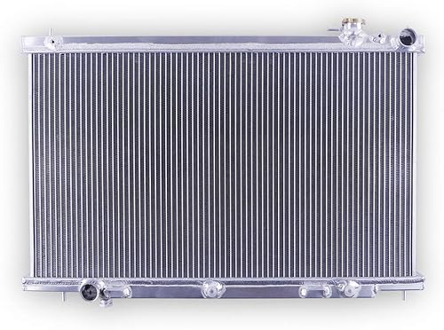 Miniatura 14 de OHOB-COOL Reemplazo de radiador de aluminio de 3 filas para Chevy Corvette 1973-1976 1974 1975 5.7L 7.4L V8