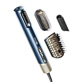 Infiniti PRO by CONAIR DigitalAIRE Hair Dryer Drying Wand, Straightener and Styler, Ionic All-in-One Digital Motor Blow Dryer, Includes 4 High-Performance Attachments, Dark Blue