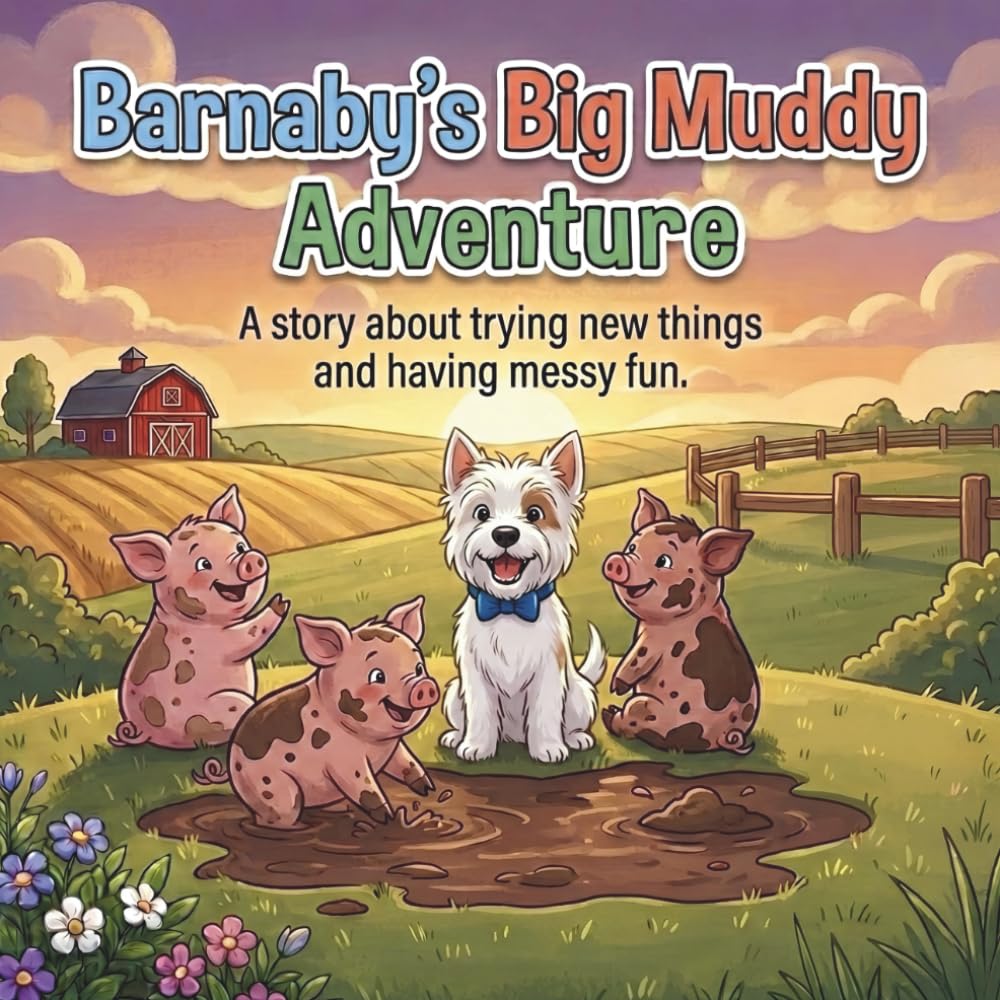 Barnaby's Big Muddy Adventure: A Story About Trying New Things and Having Messy Fun