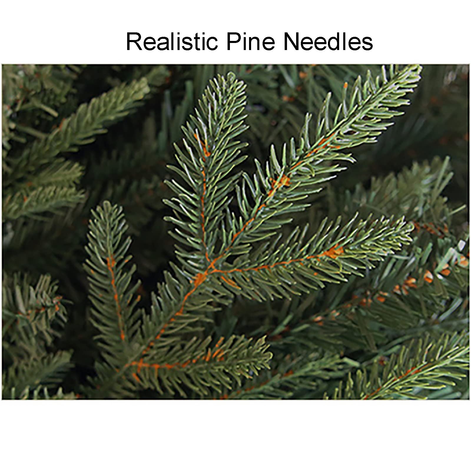 Albero di Natale Illuminato, Albero di Natale Artificiale, Albero di Natale Realistico, Albero di Natale Verde (Size : 120cm/4ft)