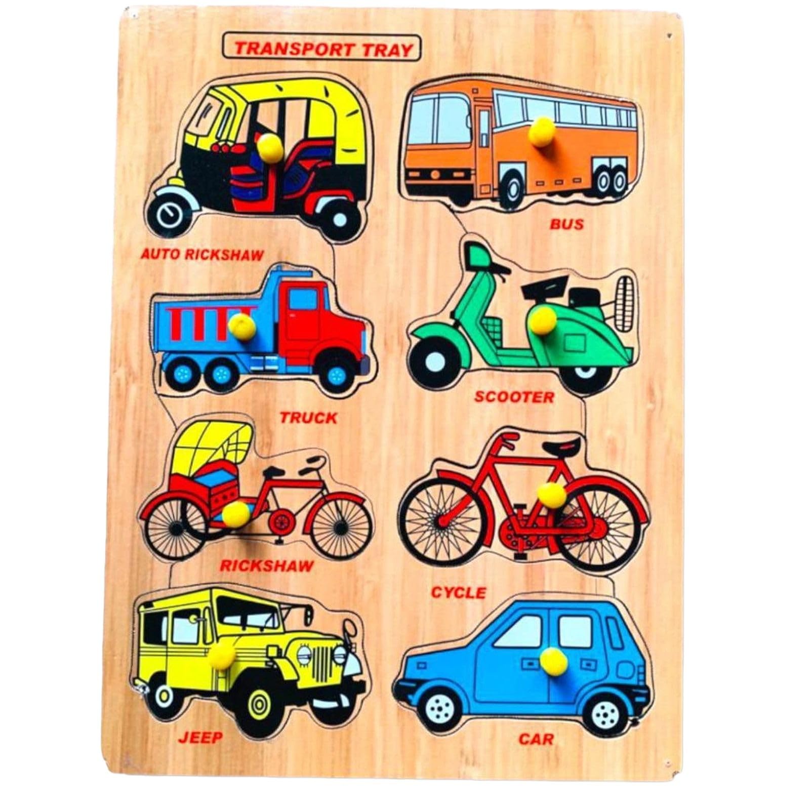 Transport Name with Picture for Kids Wooden Puzzle Toys (Multicolor) (B0D7MDM6KJ) Amazon Price History, Amazon Price Tracker
