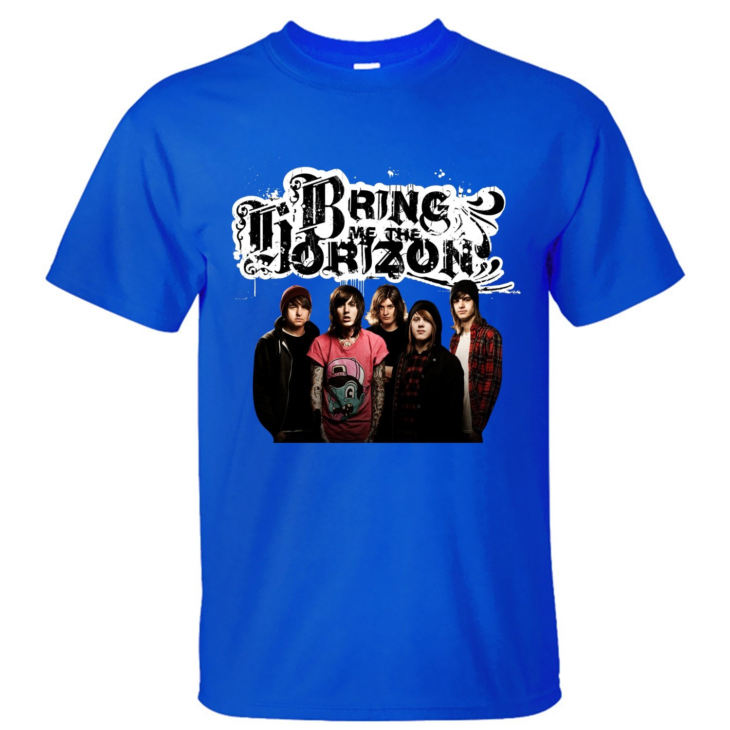 Bring Me The Horizon British Band Oliver Sykes Men's T Shirt Short Sleeves