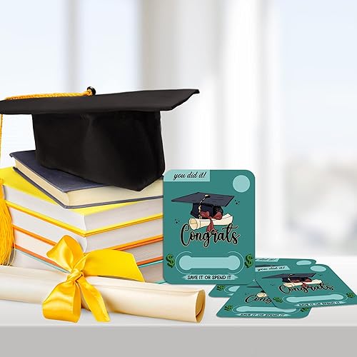 Miniatura 4 de LWBEO Titular de dinero de graduación - Regalos de graduación, juego de titular de la tarjeta de dinero, billetera de tarjeta de regalo, regalo de