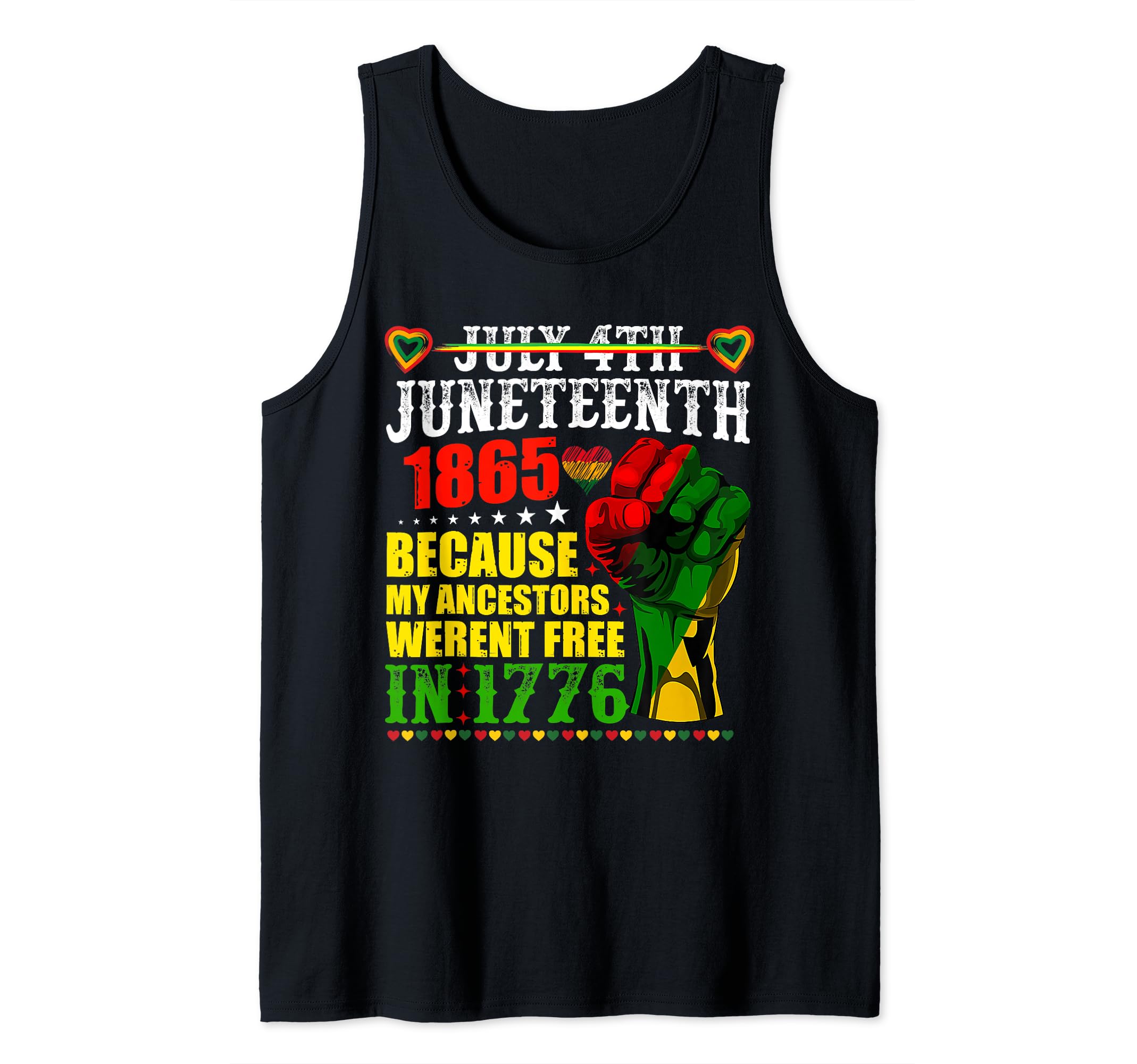 The tenth June that has broken through every chain since 1865, African American Tank Top