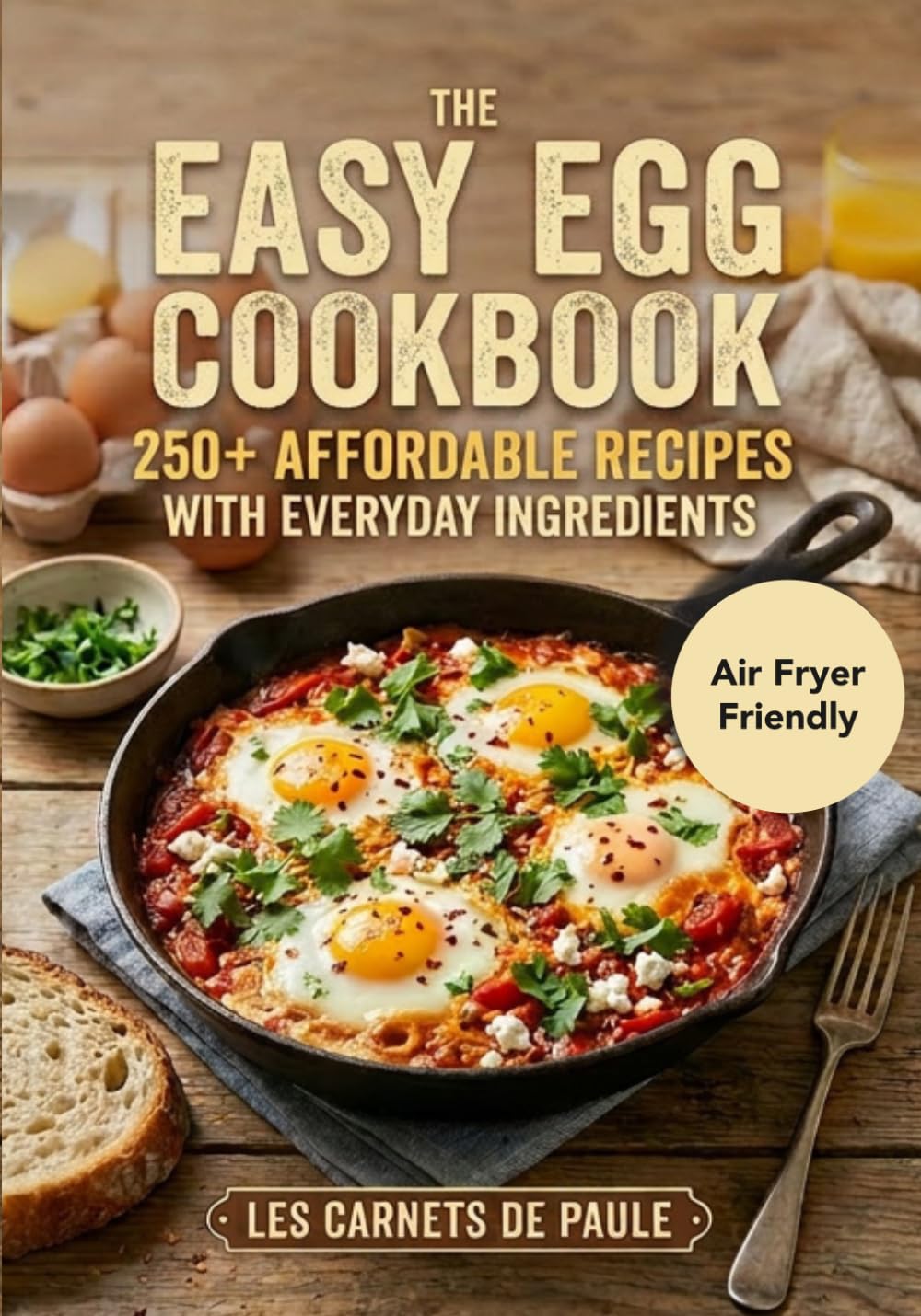 The Easy Egg Cookbook: 250+ Affordable Recipes with Everyday Ingredients